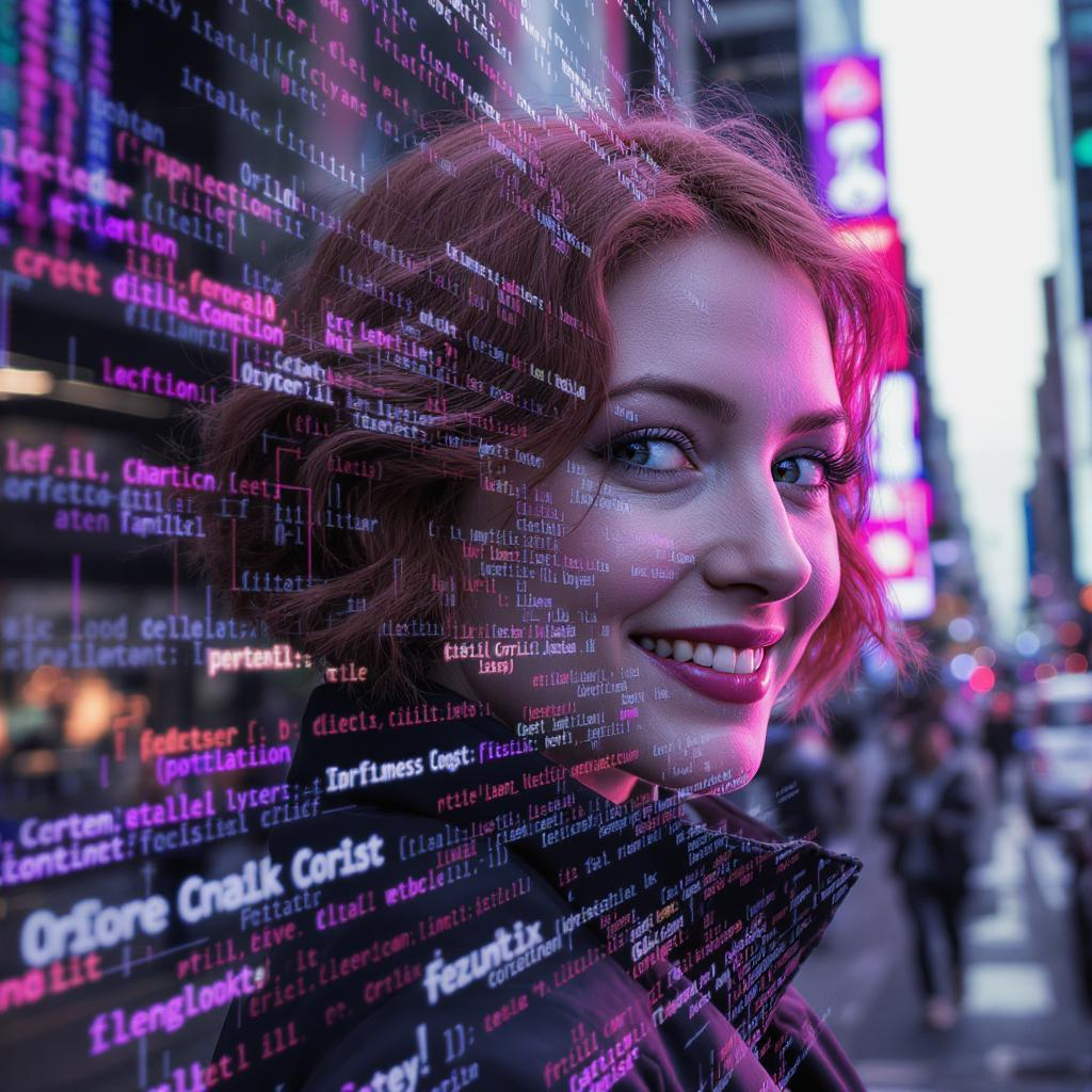 Successful woman successful with Leadhaven's digital expertise
