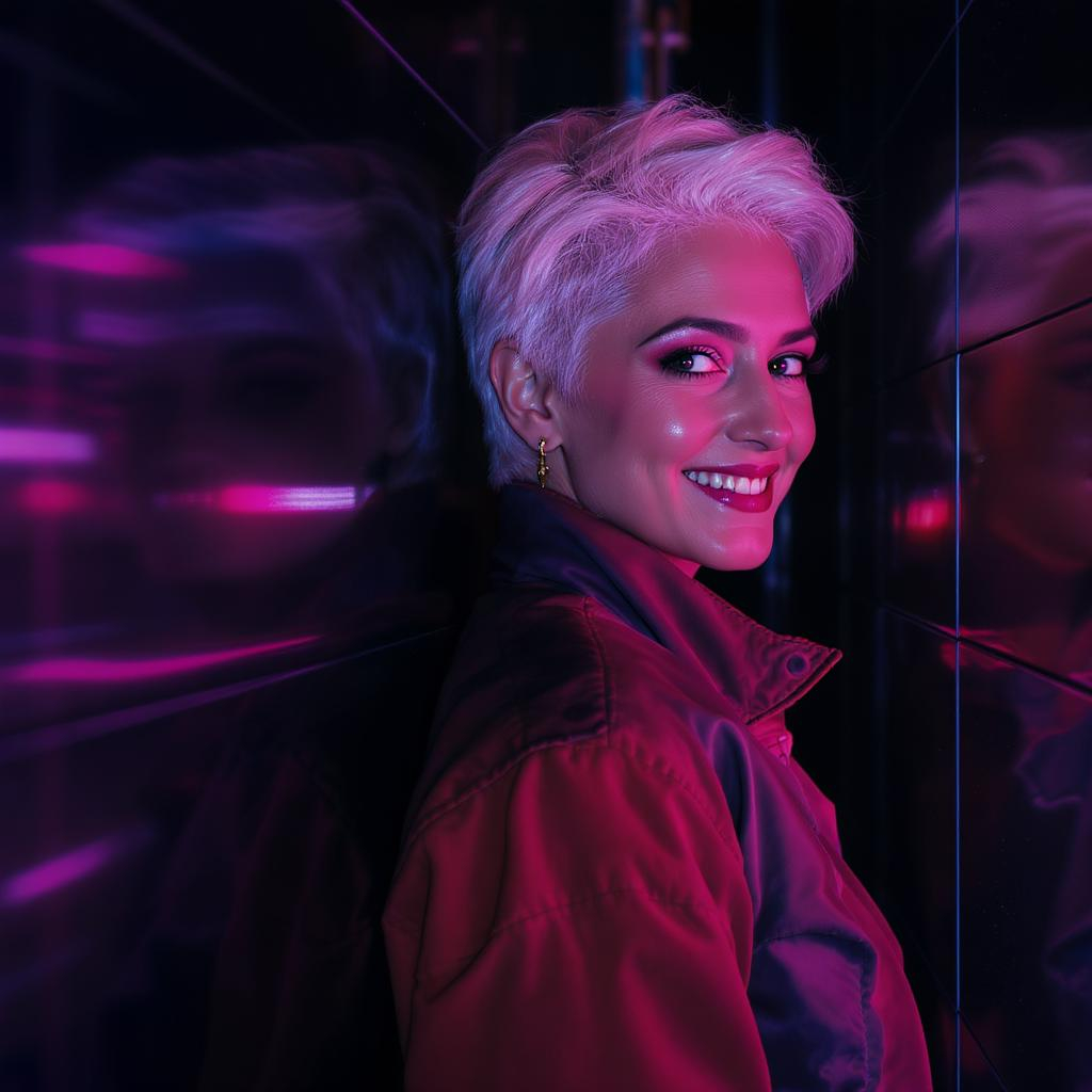 Short Haired Woman